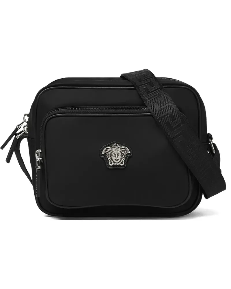 Versace La Medusa Kuriertasche - Schwarz Schwarz