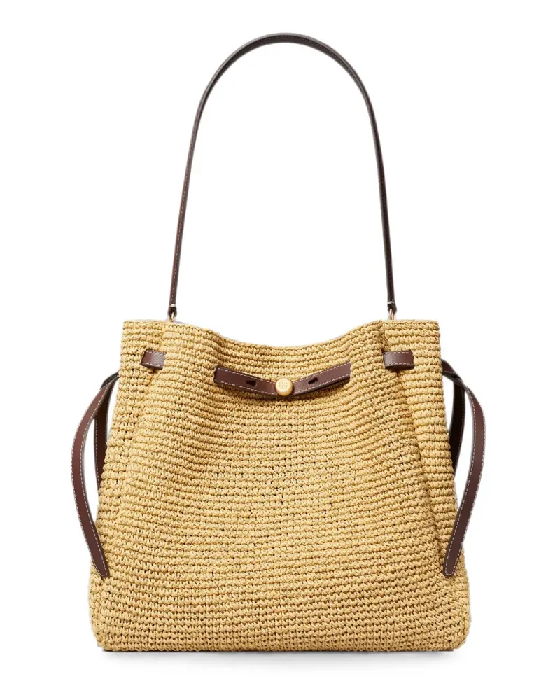 Tory Burch Große Romy Schultertasche - Nude Nude