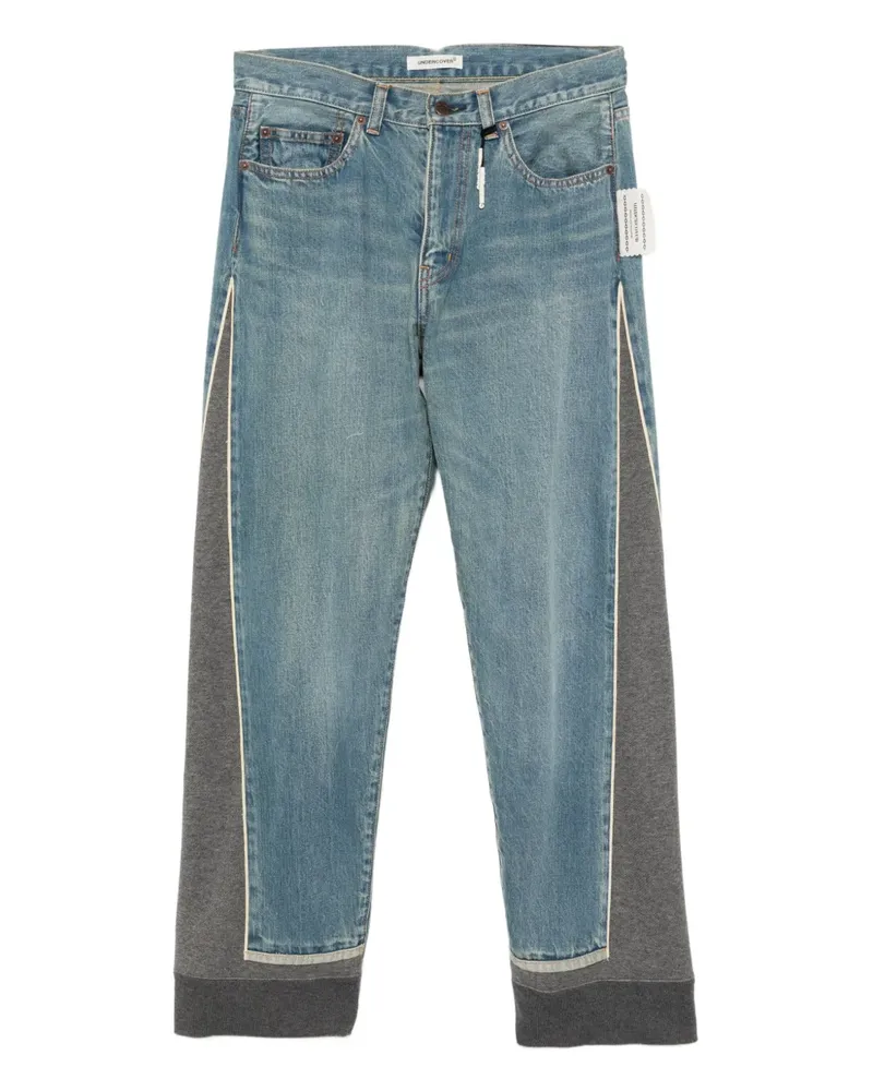 Undercover Jeans mit Einsätzen - Blau Blau