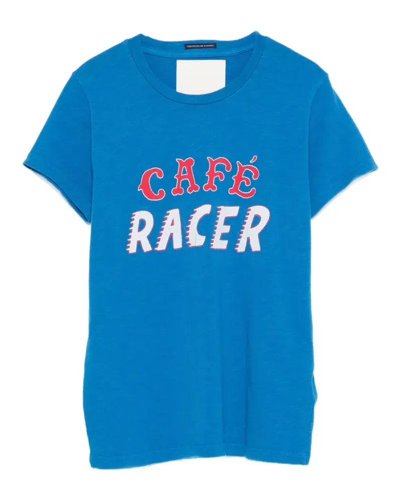 Mother Kurzärmeliges Sinful T-Shirt - Blau Blau