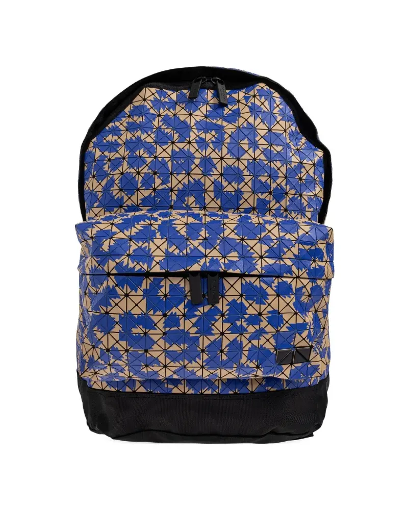 Issey Miyake geometric pattern backpack - Blau Blau