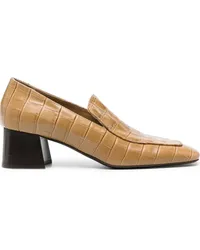 Totême The Block-Heel Loafe, 55mm Braun