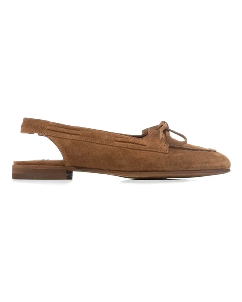 Officine Creative Italia tassel-detail flat pumps - Braun Braun