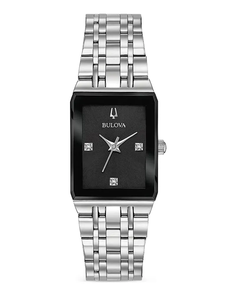 BULOVA Quadra 30mm watch - Schwarz Schwarz