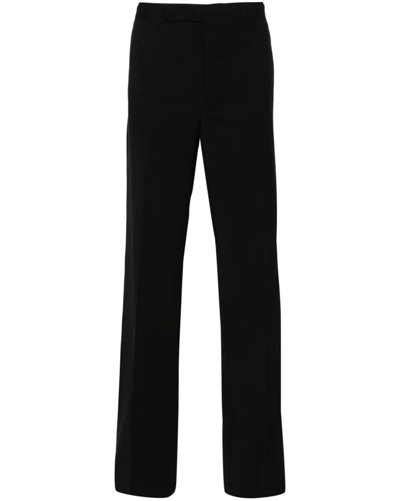 Rick Owens Dietrich Hose mit Bügelfalten - Schwarz Schwarz