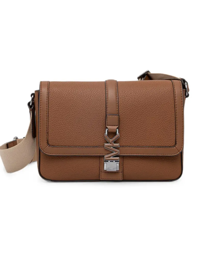 Michael Kors Ezra leather shoulder bag - Braun Braun