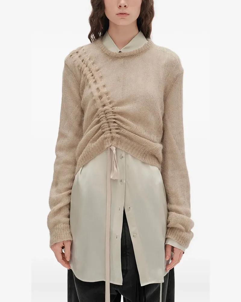 Ann Demeulemeester Zinaida sweater - Nude Nude