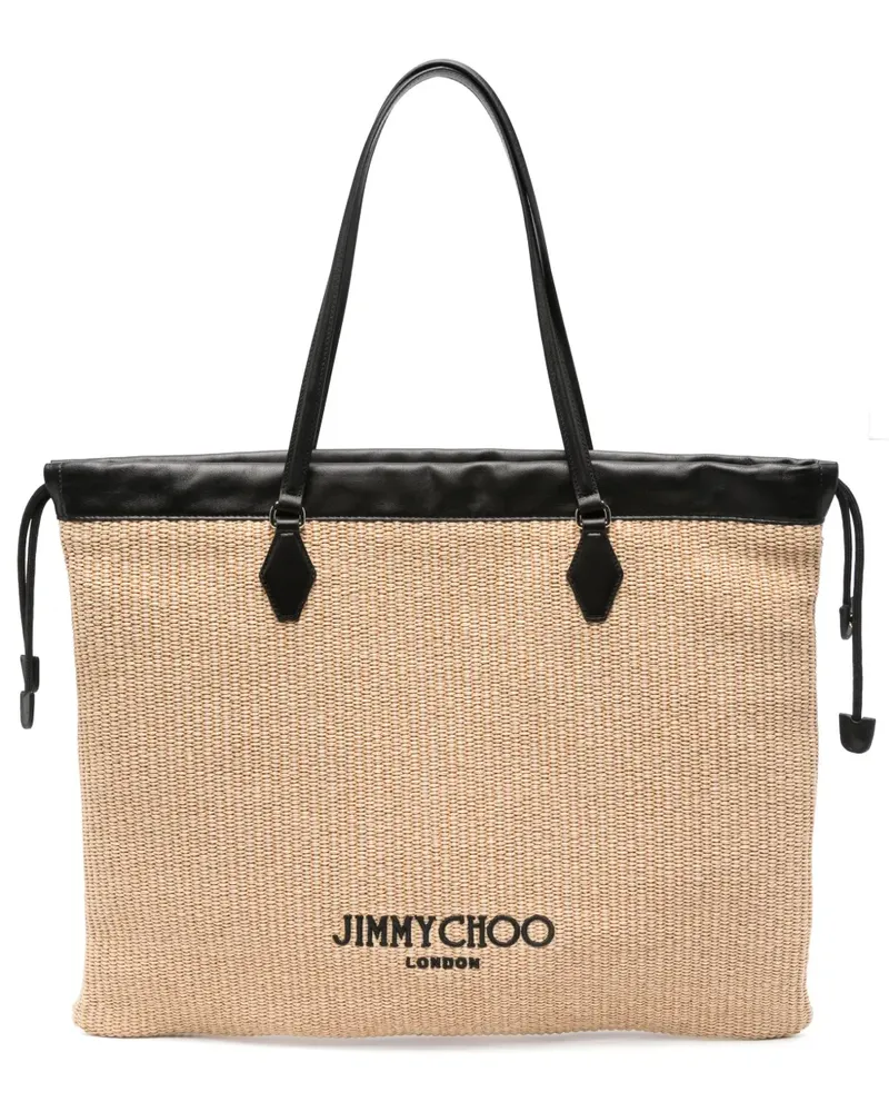 Jimmy Choo Große Beuteltasche - Nude Nude
