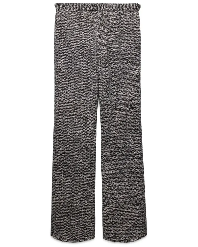 Prada Hose aus Gabardine - Schwarz Schwarz