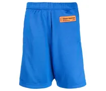 Joggingshorts mit Logo-Patch - Blau