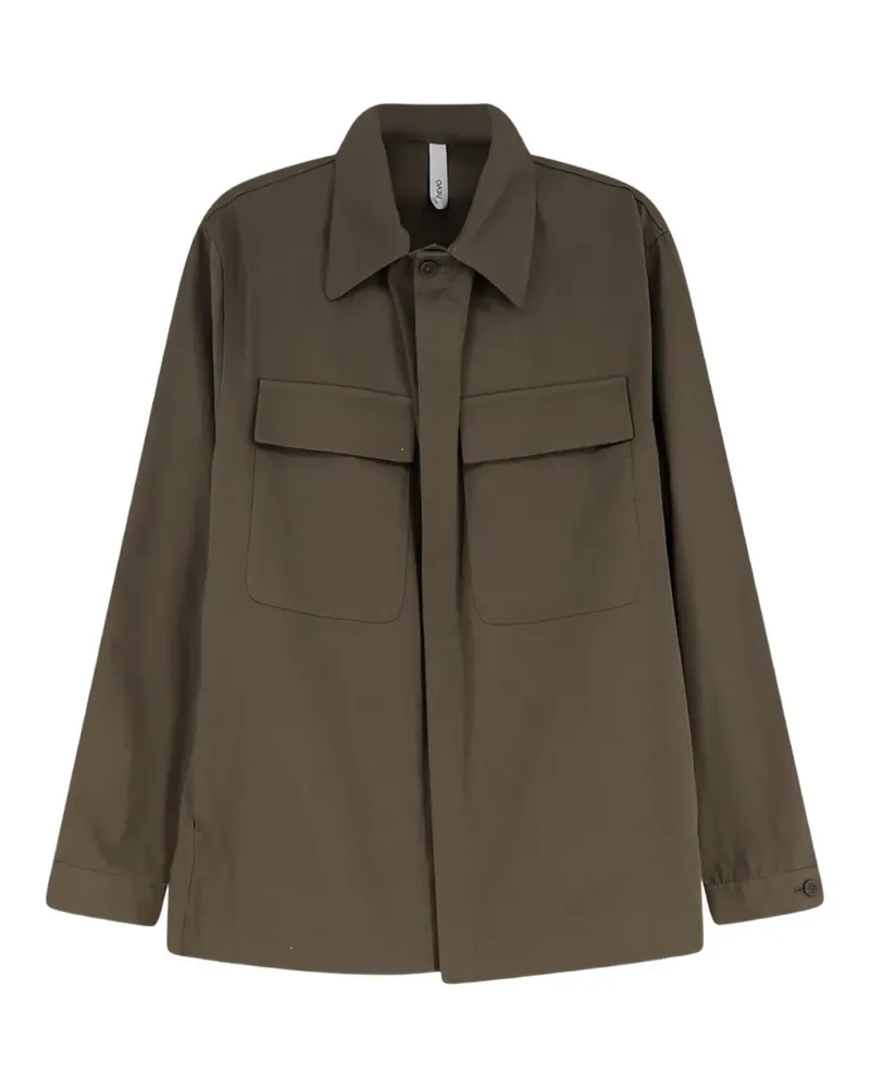 Hevò Specchiolla patch-pocket shirt - Grün Grün