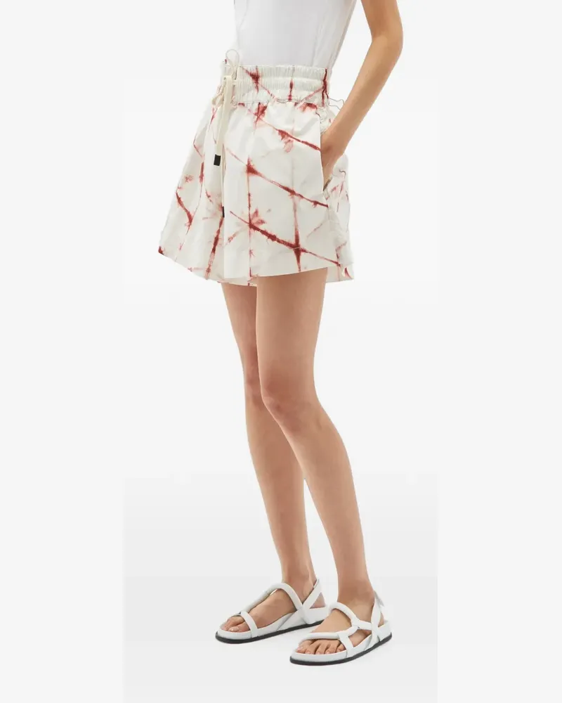 bassike printed drawcord shorts - Weiß Weiß