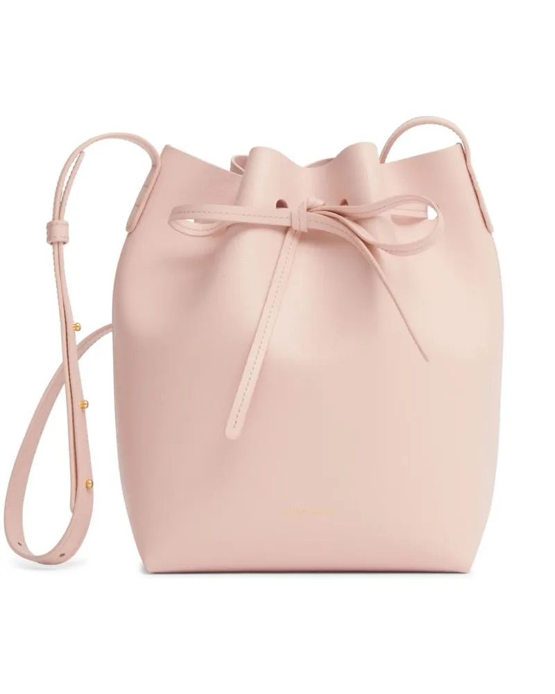 Mansur Gavriel Mini-Tasche aus Leder Rosa