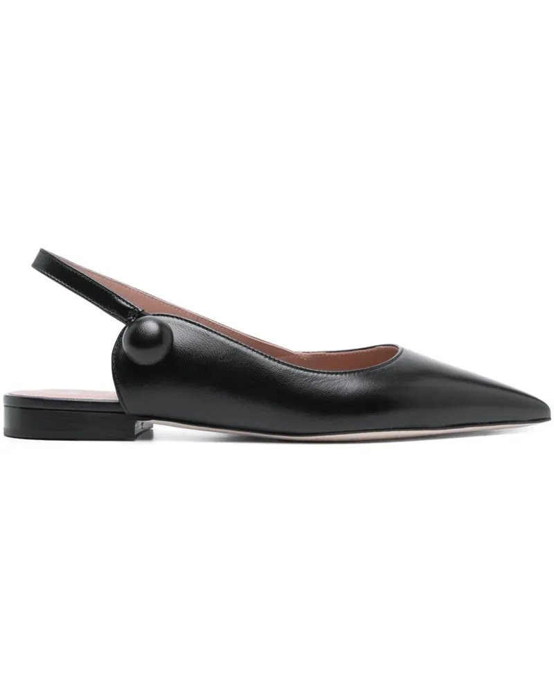 Malone Souliers Pumps mit Slingback-Riemen - Schwarz Schwarz