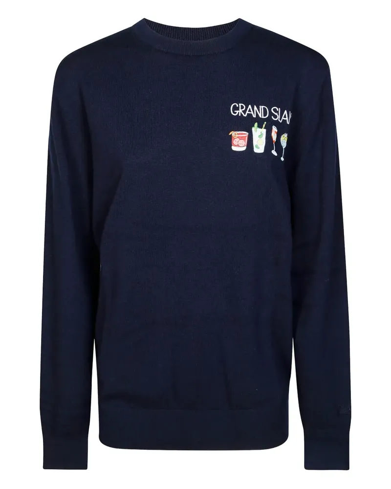 MC2 Saint Barth Heron Light Pullover mit Stickerei - Blau Blau