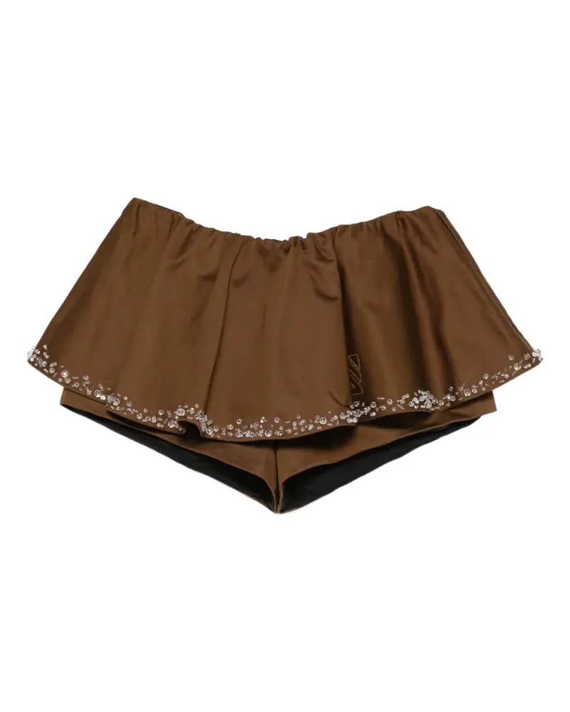 Giuseppe di Morabito Verzierte Shorts - Braun Braun