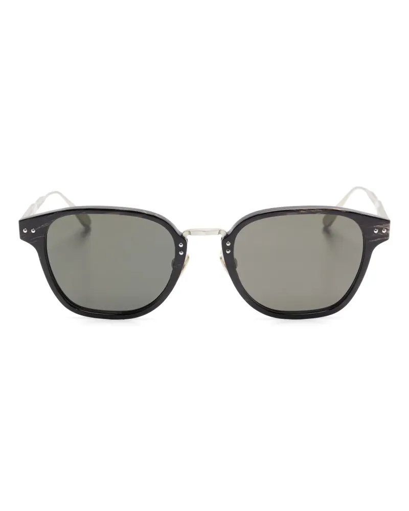 Linda Farrow Jeffrey Sonnenbrille - Schwarz Schwarz