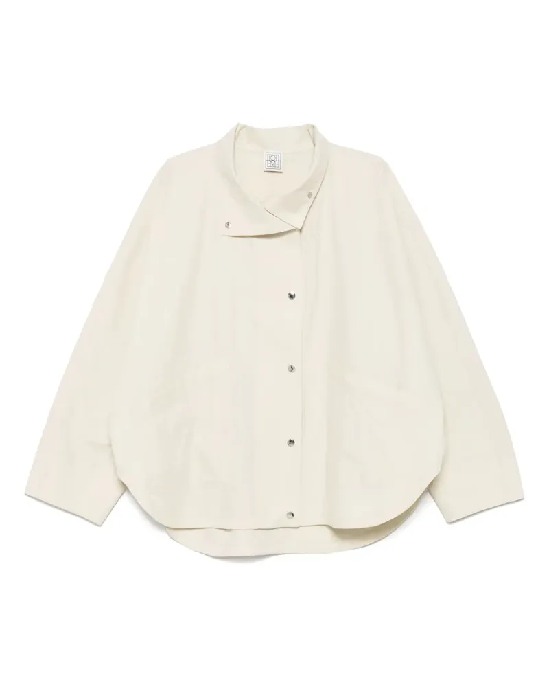 Totême Summer Parachute Jacke - Nude Nude