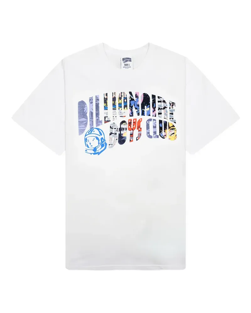 Billionaire Boys Club Multiverse T-Shirt mit BB Arch-Logo - Weiß Weiß