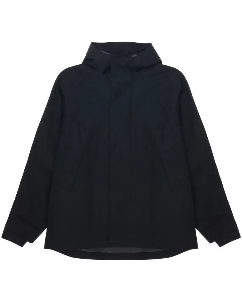 Christophe Lemaire Soft Technical Jacke - Schwarz Schwarz