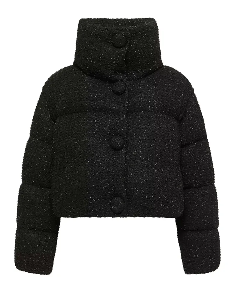 Moncler Almee Daunenjacke mit Teddy - Schwarz Schwarz