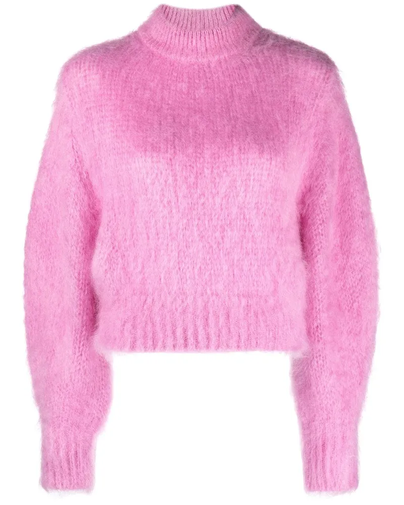 Nina Ricci Pullover mit Ballonärmeln Rosa