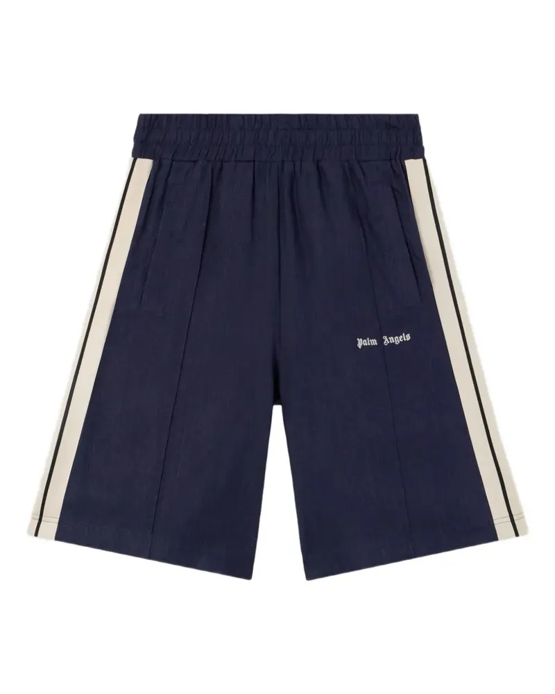 Palm Angels Joggingshorts mit Logo - Blau Blau