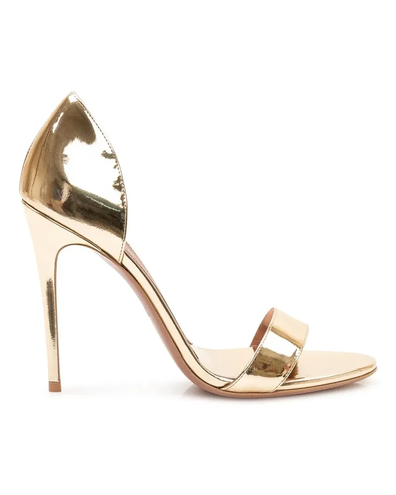 Paris Texas Vera slingback pumps - Gold Gold