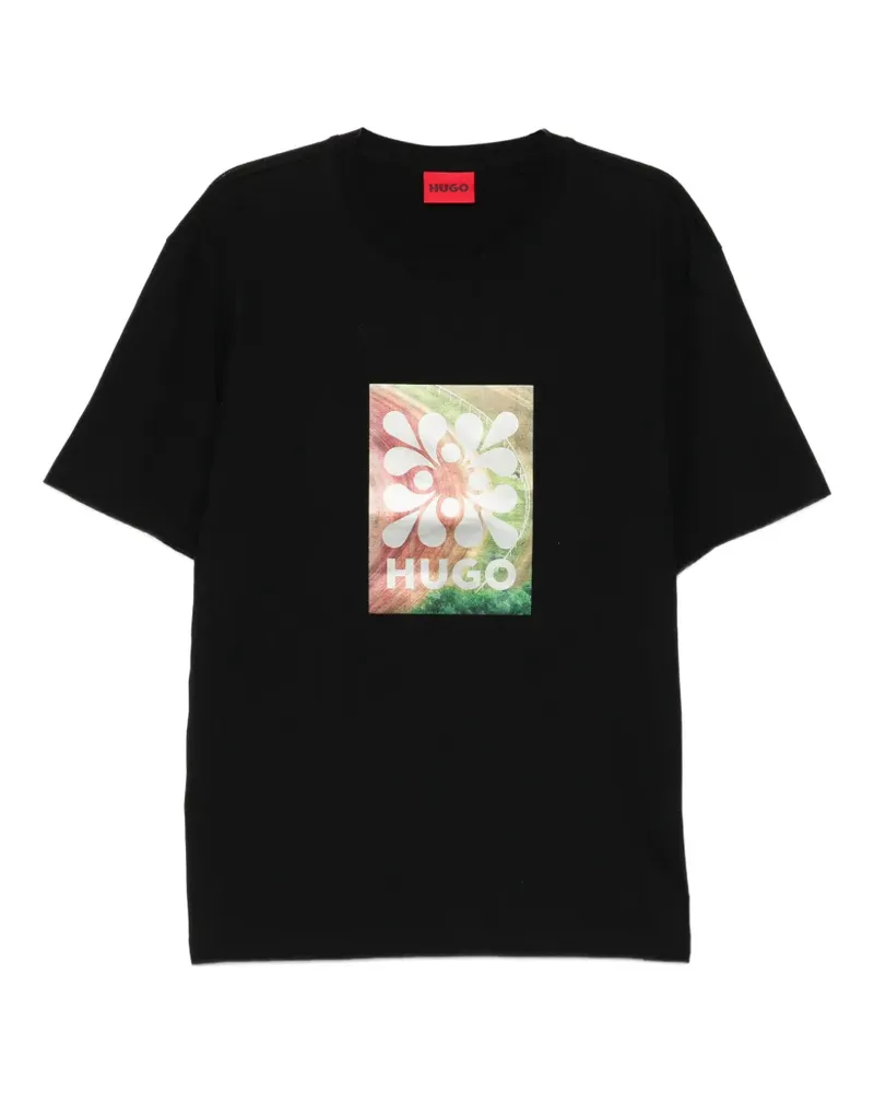 HUGO BOSS damoru Graphic T-shirt - Schwarz Schwarz