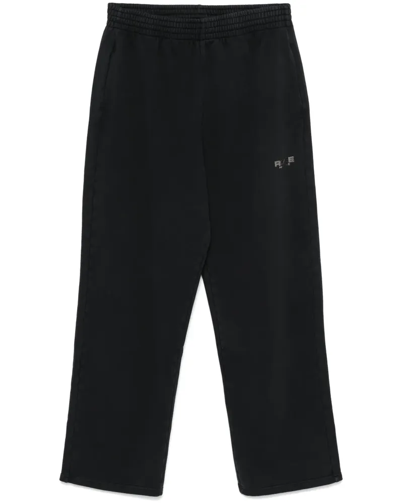 Martine Rose Jogginghose mit weitem Bein - Schwarz Schwarz