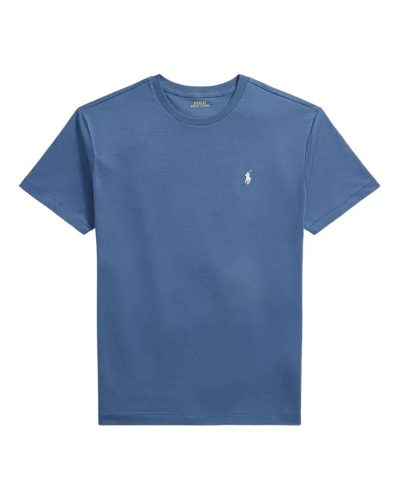 Ralph Lauren T-Shirt mit Logo-Stickerei - Blau Blau