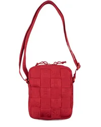 Supreme Being Gewebte Kuriertasche Rot