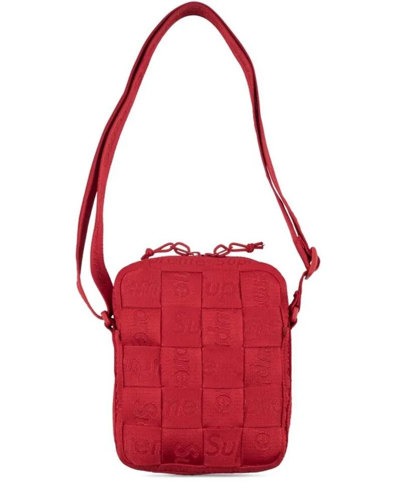 Supreme Being Gewebte Kuriertasche - Rot Rot