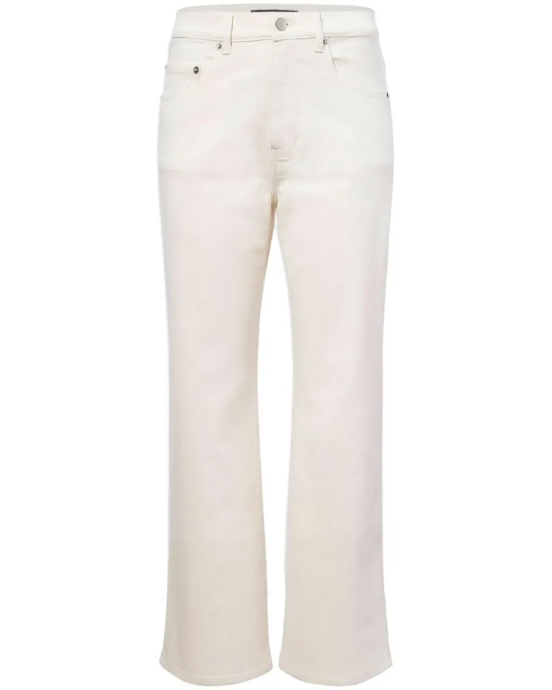 Proenza Schouler Jasper Straight-Leg-Jeans - Weiß Weiß