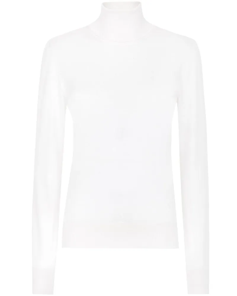 Dolce & Gabbana Pullover mit Rollkragen - Weiß Weiß