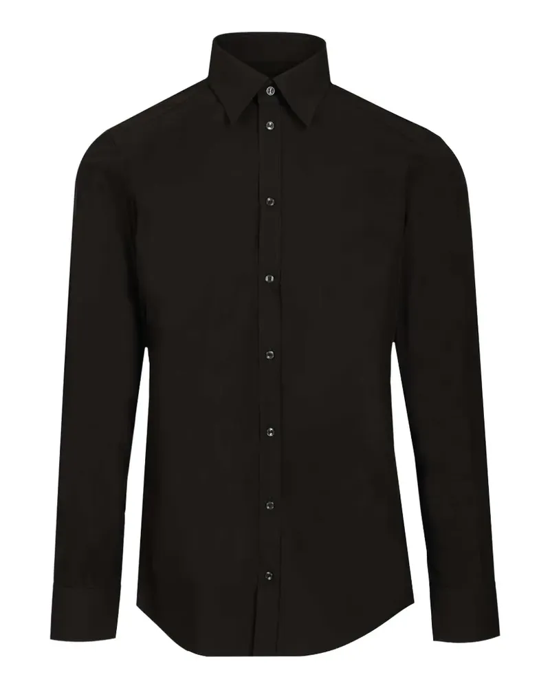 Dolce & Gabbana Geknöpftes Hemd - Schwarz Schwarz