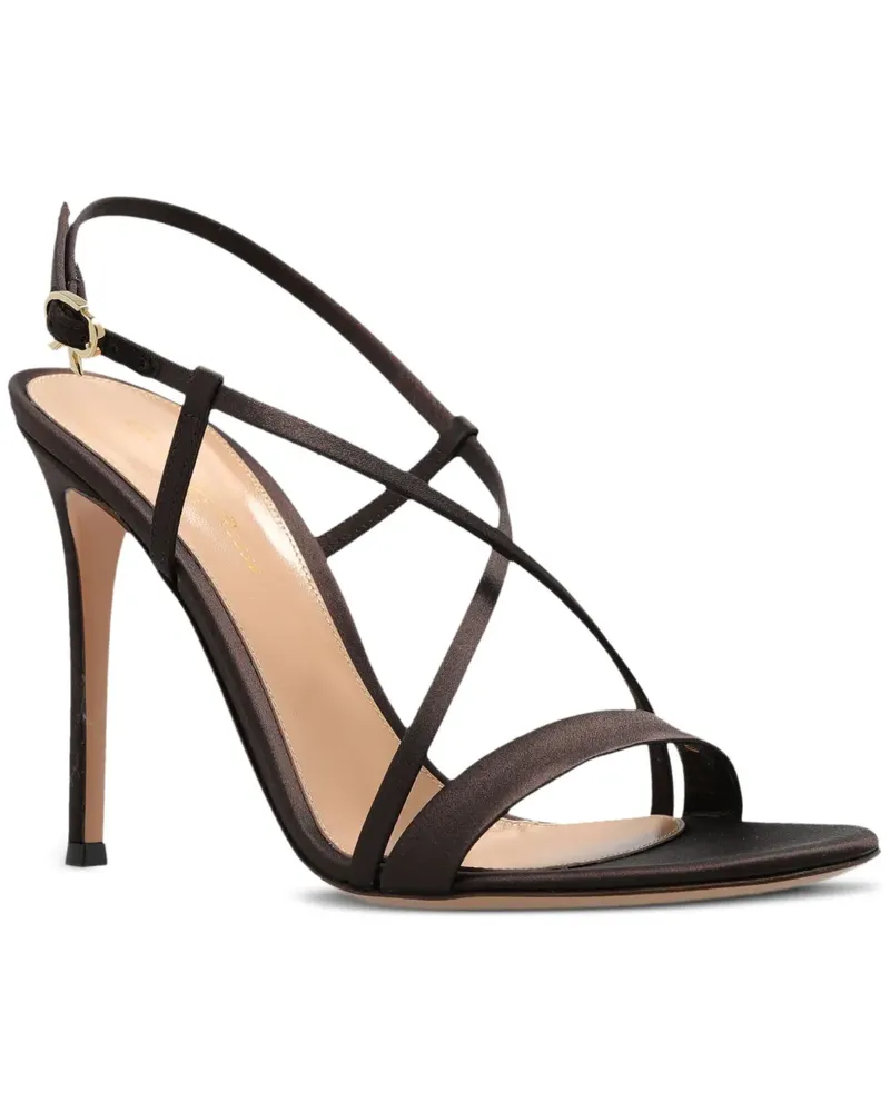 Gianvito Rossi Larisse Sandalen 115mm - Braun Braun