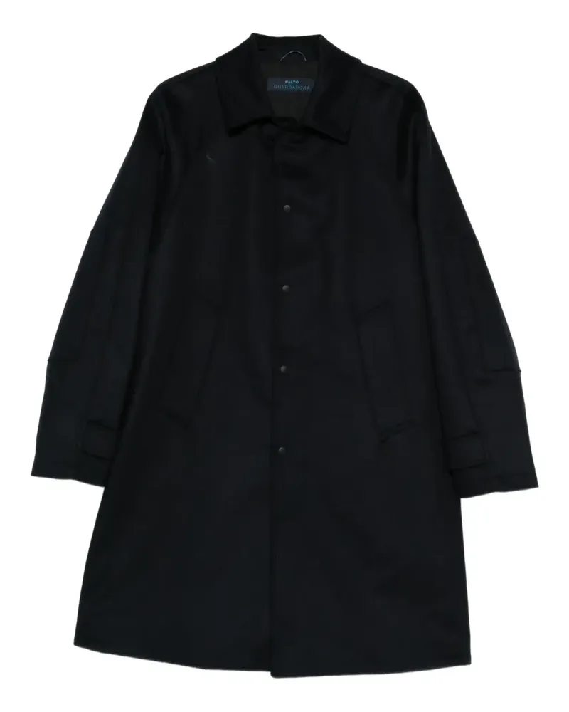Paltò long sleeve coat - Blau Blau