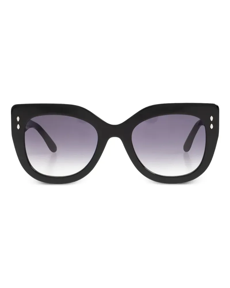 Isabel Marant Cat-Eye-Sonnenbrille - Schwarz Schwarz