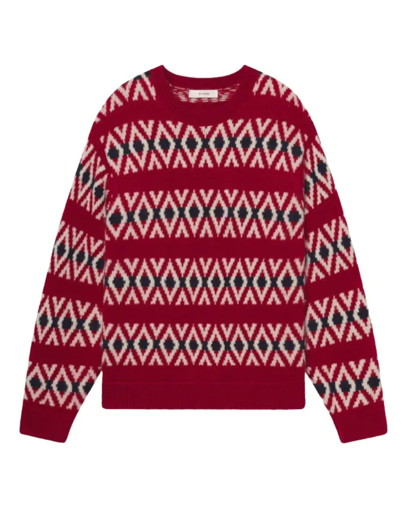 Frame Denim Pullover im Oversized-Look - Rot Rot