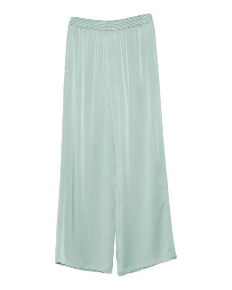 Fabiana Filippi satin wide-leg trousers - Grün Grün