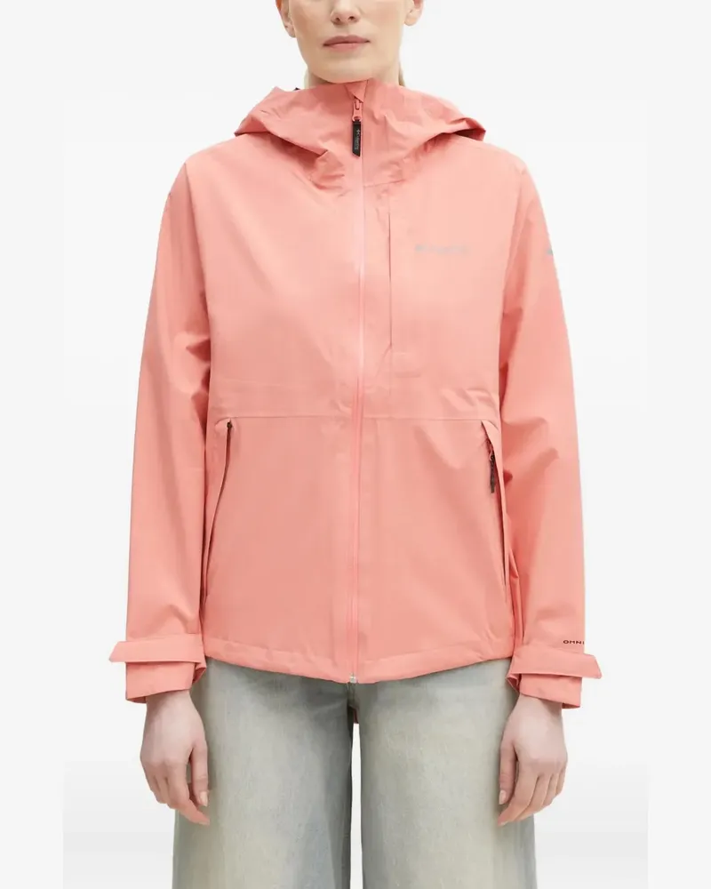 Columbia Sportswear Company Wasserdichte Kapuzenjacke - Rosa Rosa