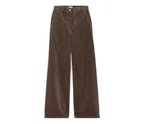 Hose aus Cord - Braun