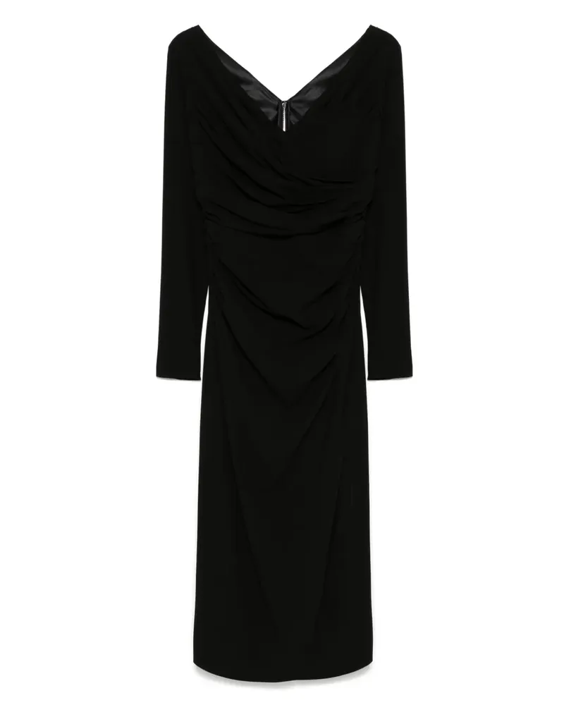 Dolce & Gabbana Kleid mit V-Ausschnitt - Schwarz Schwarz