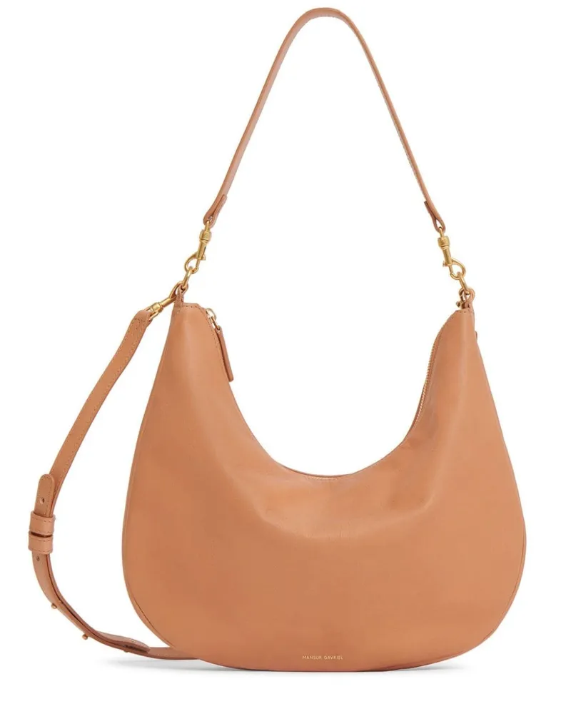 Mansur Gavriel Swing Schultertasche Braun