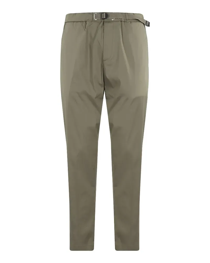 PLAN C belted tapered-leg trousers - Grün Grün