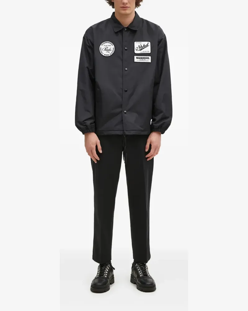 Neighborhood Hose mit Ringdetail - Schwarz Schwarz