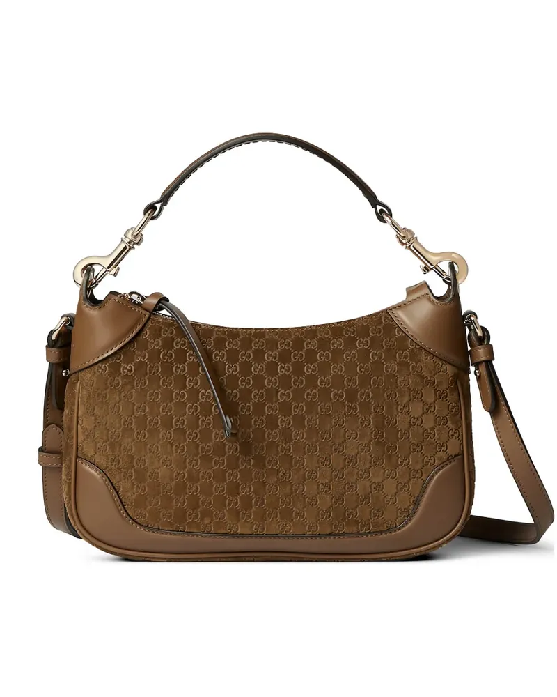 Gucci monogram shoulder bag - Braun Braun