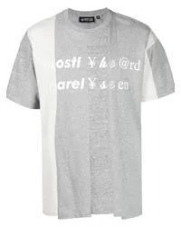 Mostly Heard Rarely Seen T-Shirt mit Logo-Print Grau