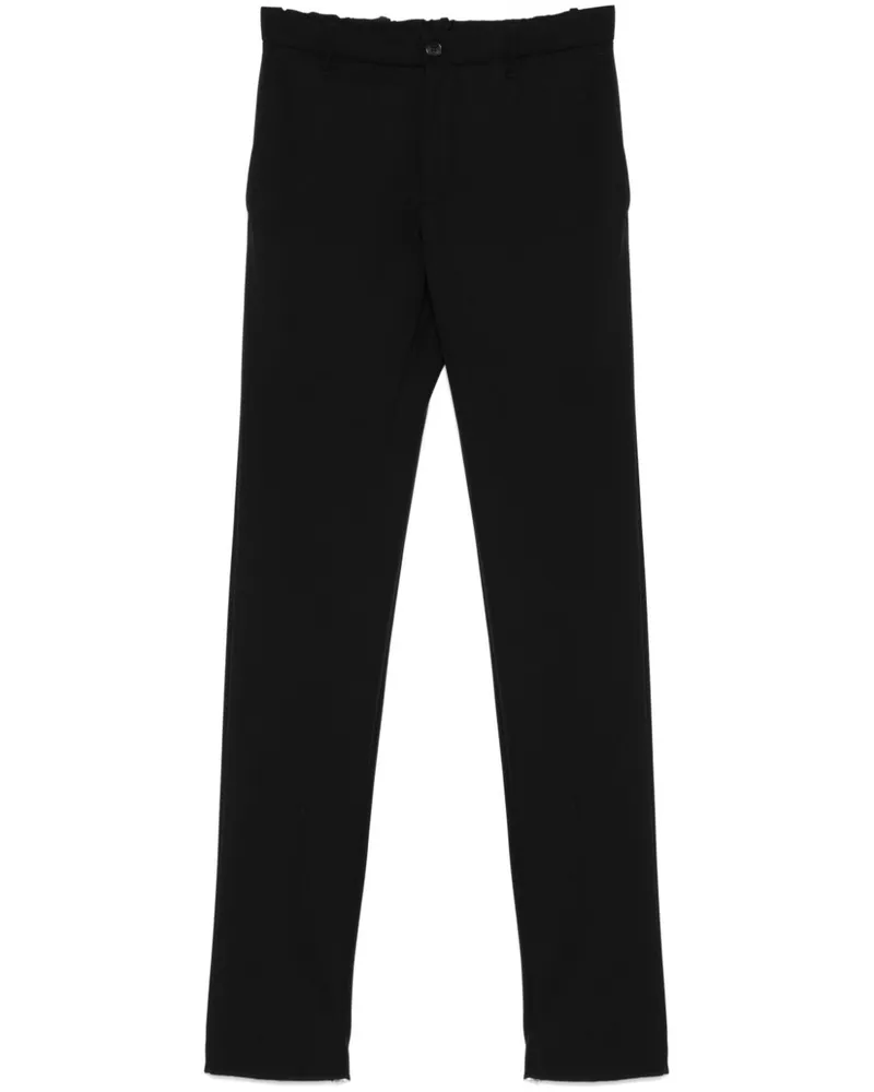 Incotex Hose mit Bügelfalten - Schwarz Schwarz